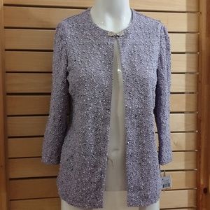 Alex Evening Women's Blazer Icy Orchid Size S New